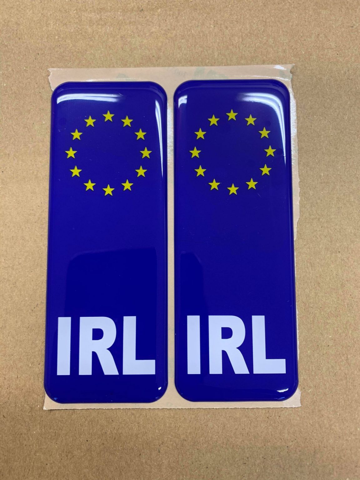 3D Gel IRL Badges (BLUE) – Gel Plates UK